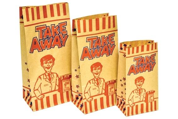 R Range Takeaway Bags